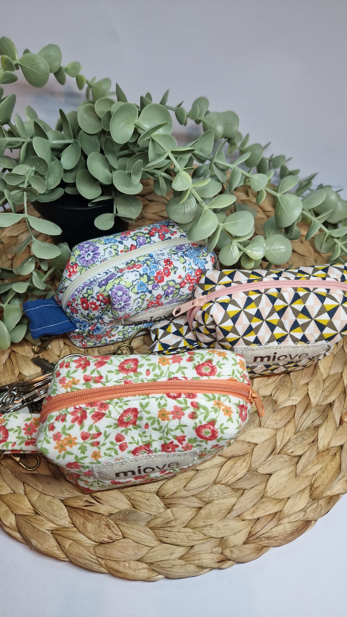 Key holder toiletry bag